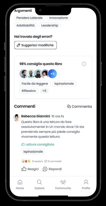 Community - Commenti e recensioni